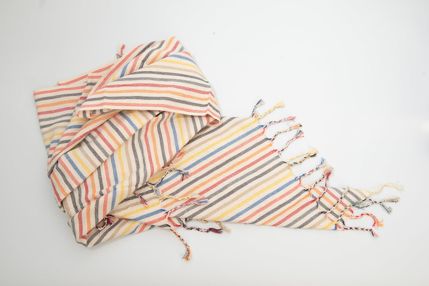 New Rainbow Linen Towel