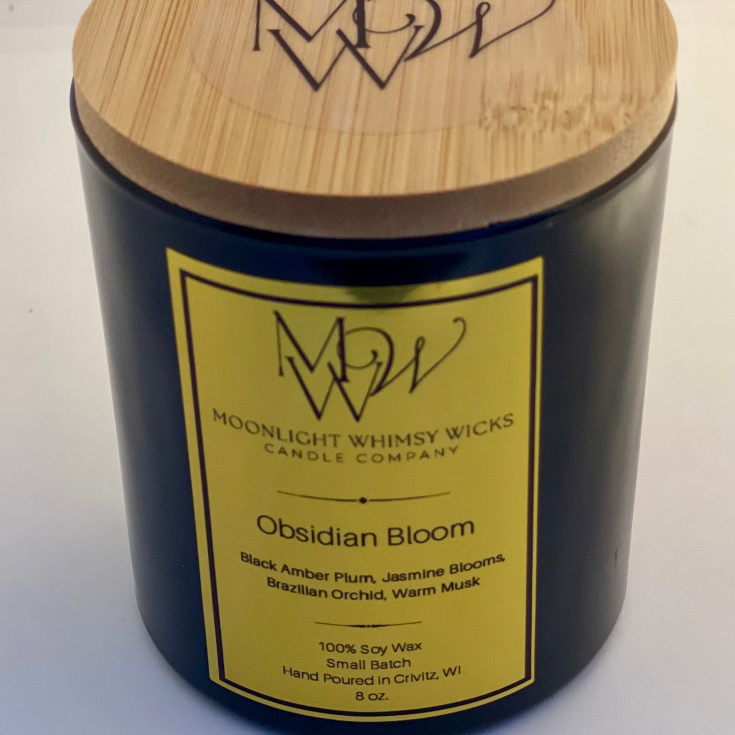 Obsidian Bloom | Luxury Soy Wax Candle