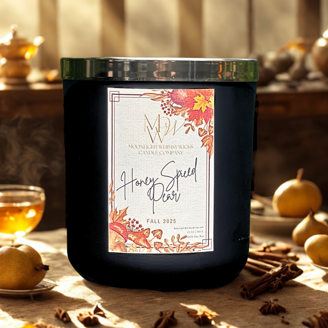 Honey Spiced Pear | Luxury Soy Wax Candle or Wax Melt