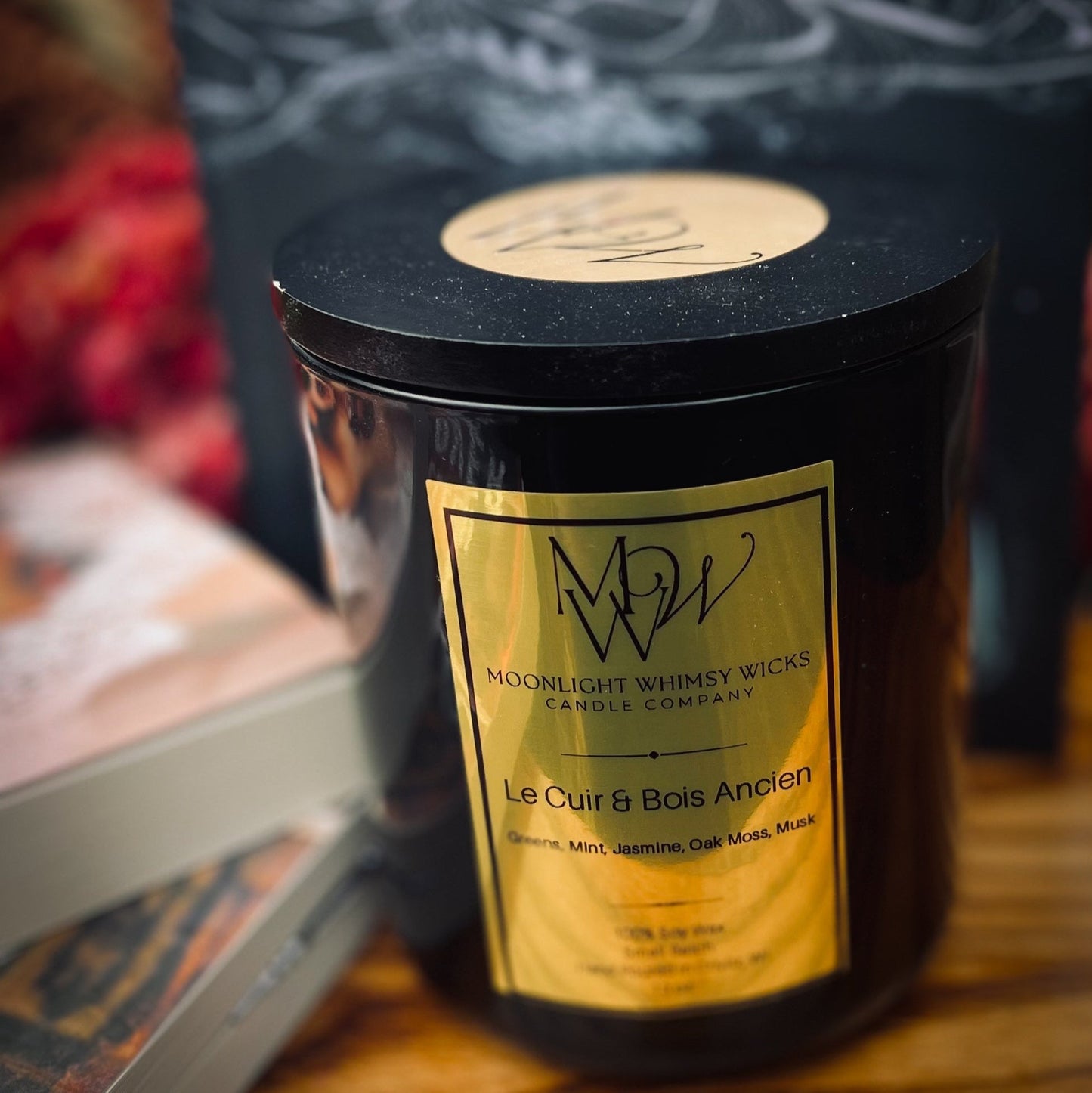 Le Cuir & Bois Ancien | Luxury Soy Wax Candle