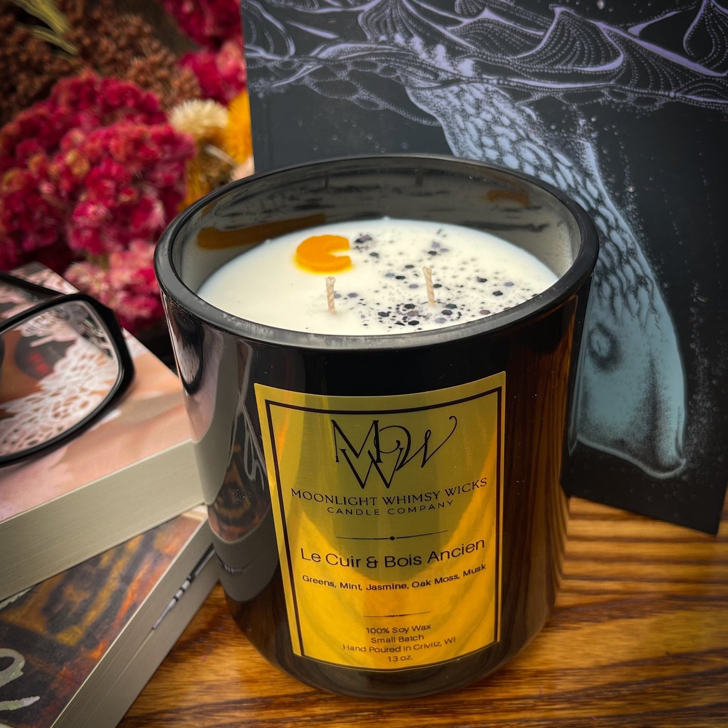 Le Cuir & Bois Ancien | Luxury Soy Wax Candle