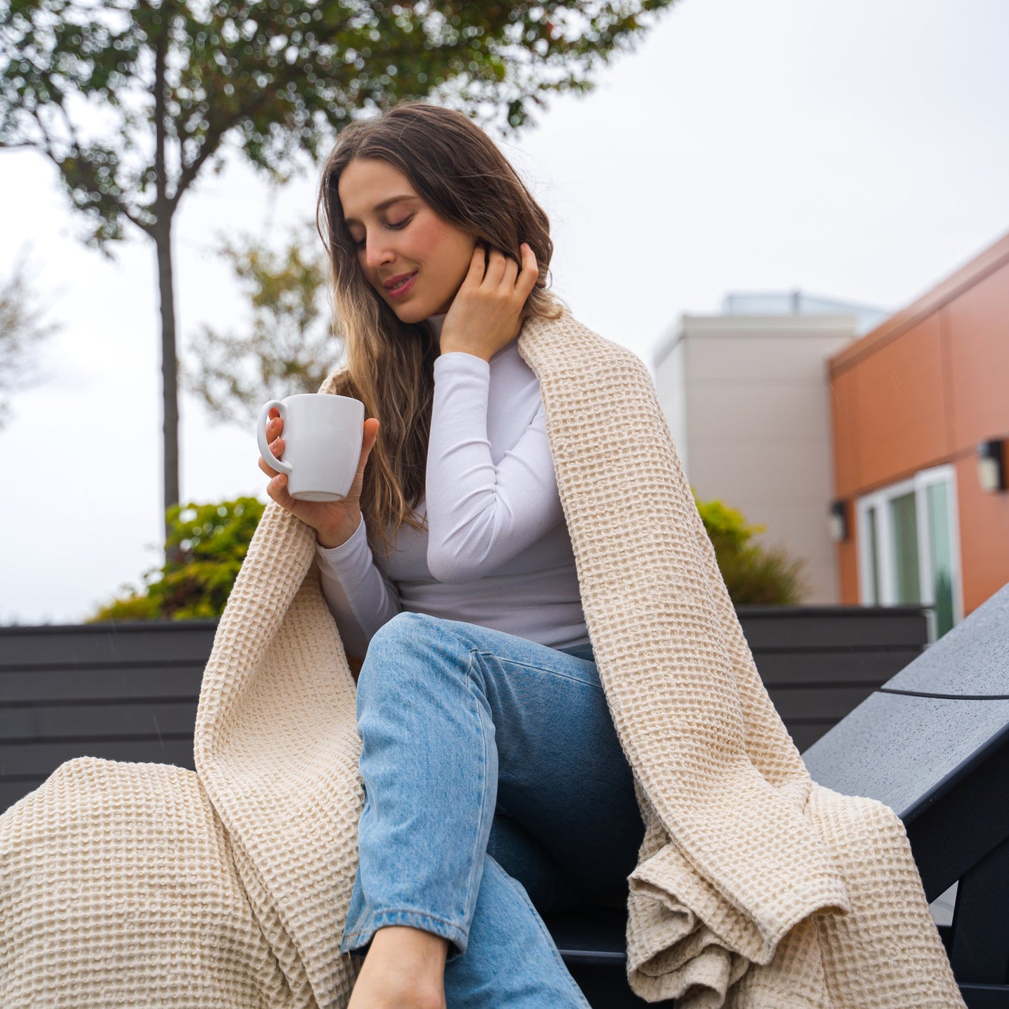 Waffle Weave Blanket