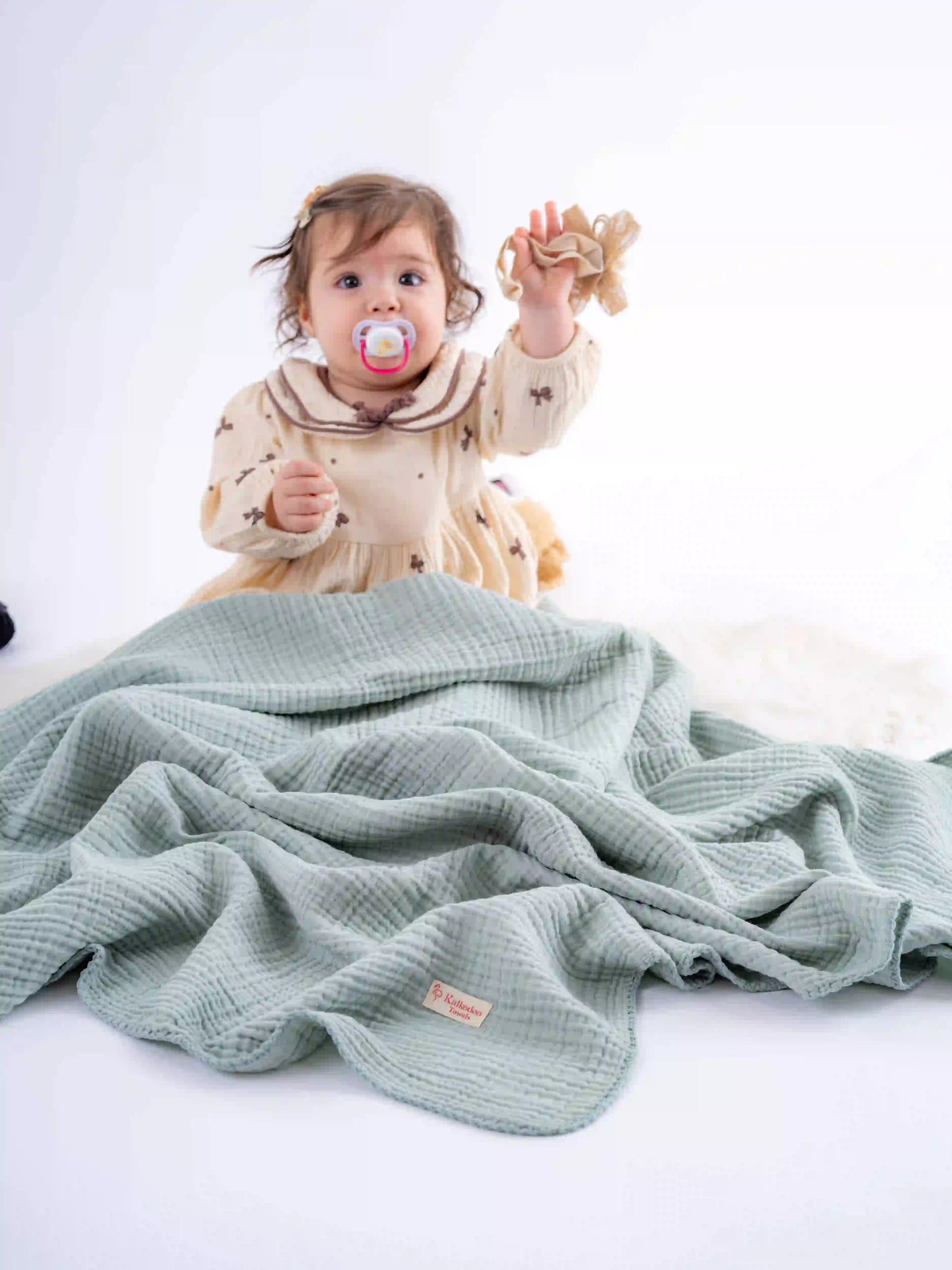 Quilted 4 Layers Muslin Blanket