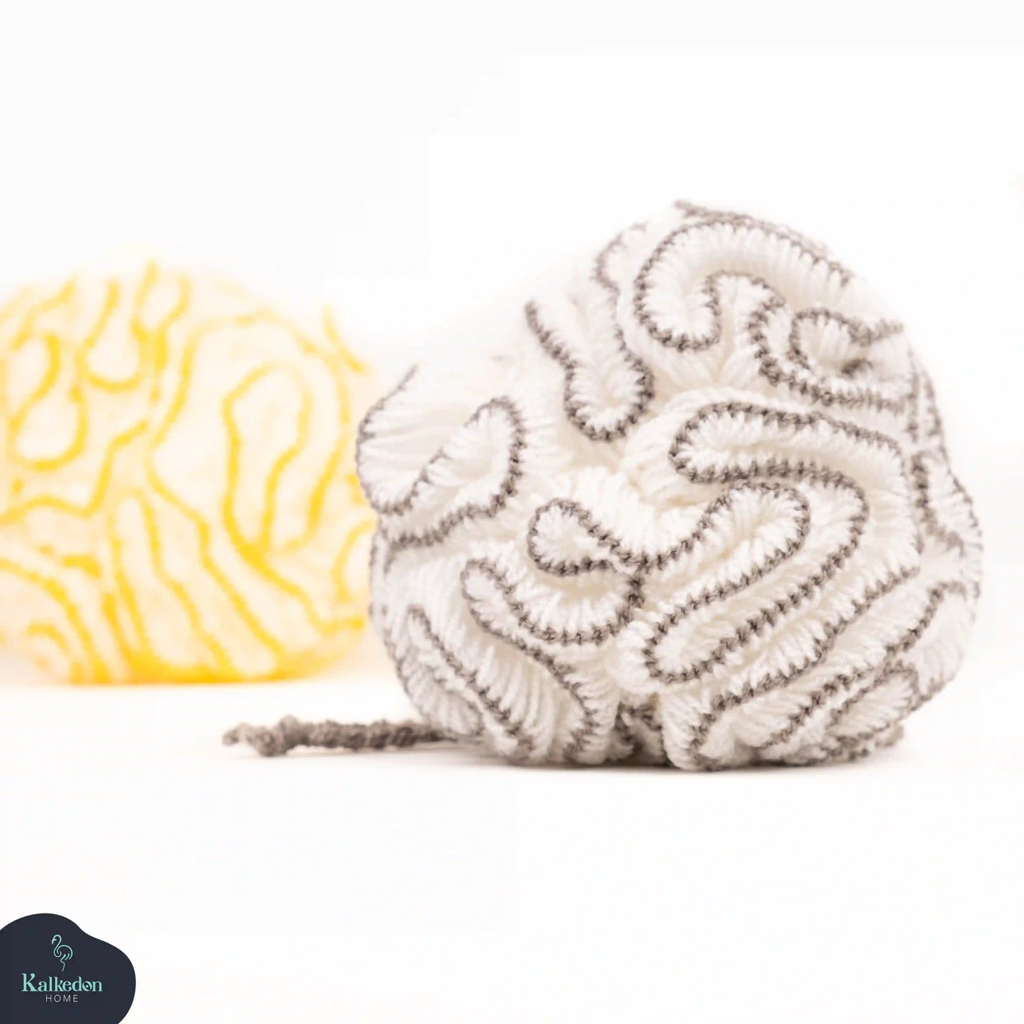 Organic Cotton Shower Pouf