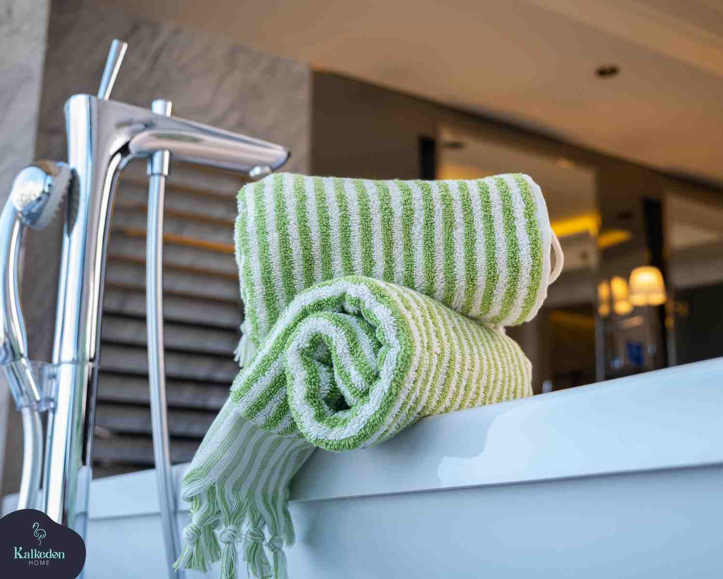 Striped Hand Towel