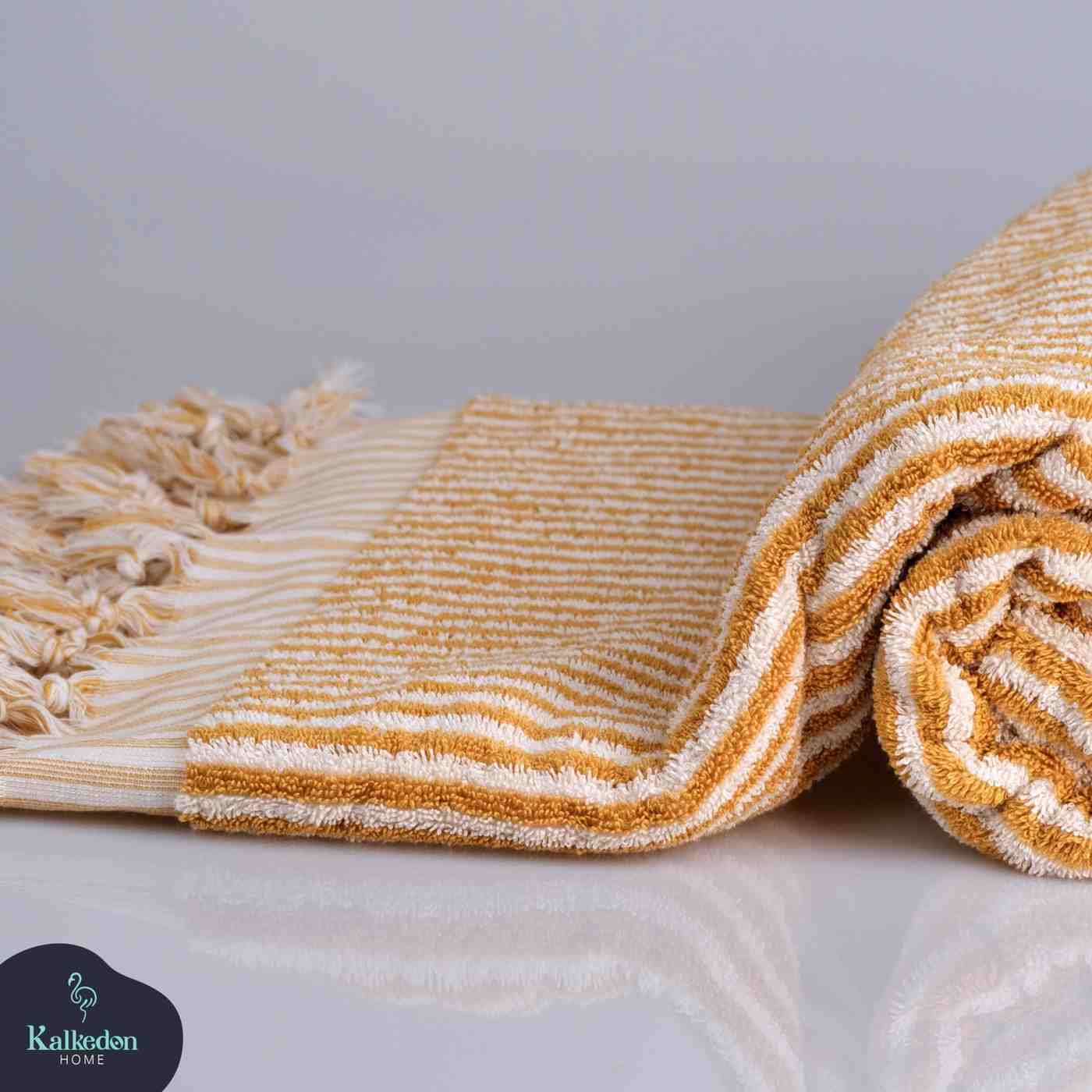 Striped Bath Towel