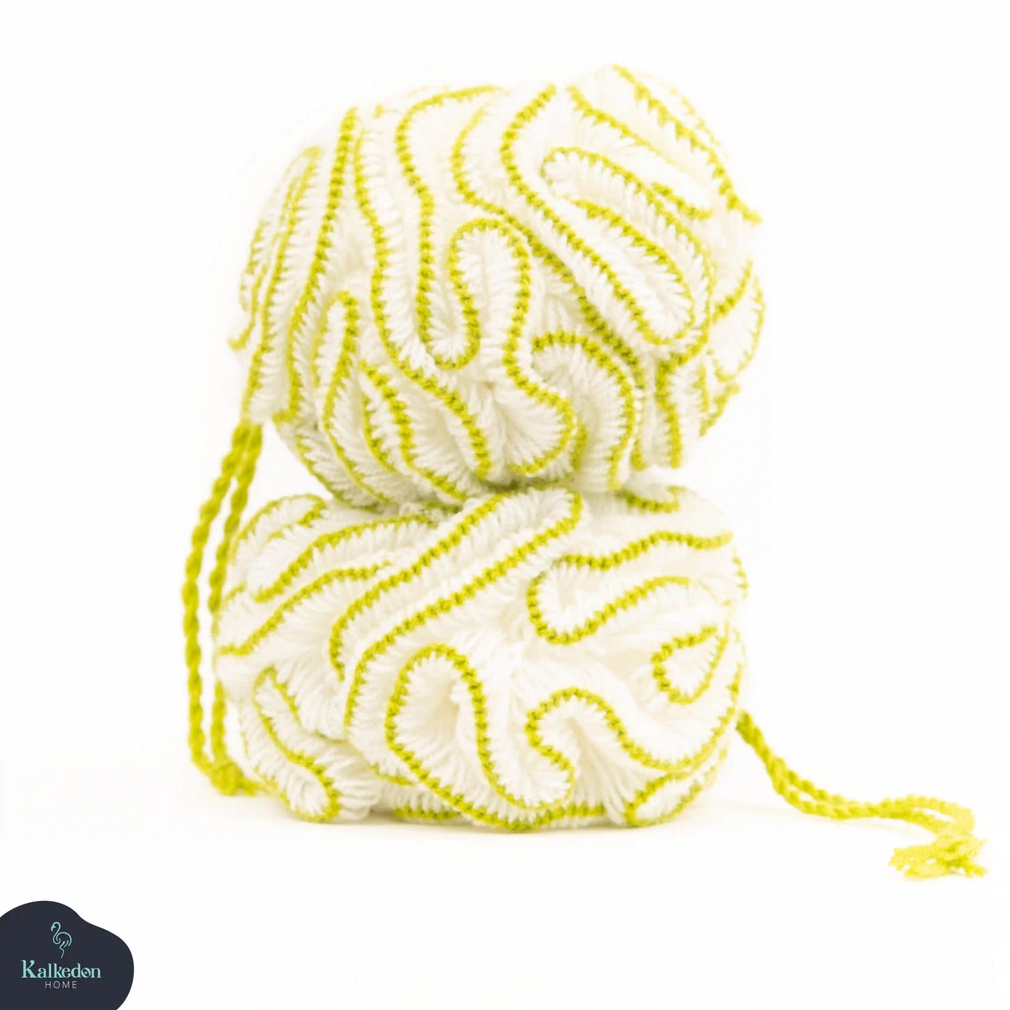 Organic Cotton Shower Pouf