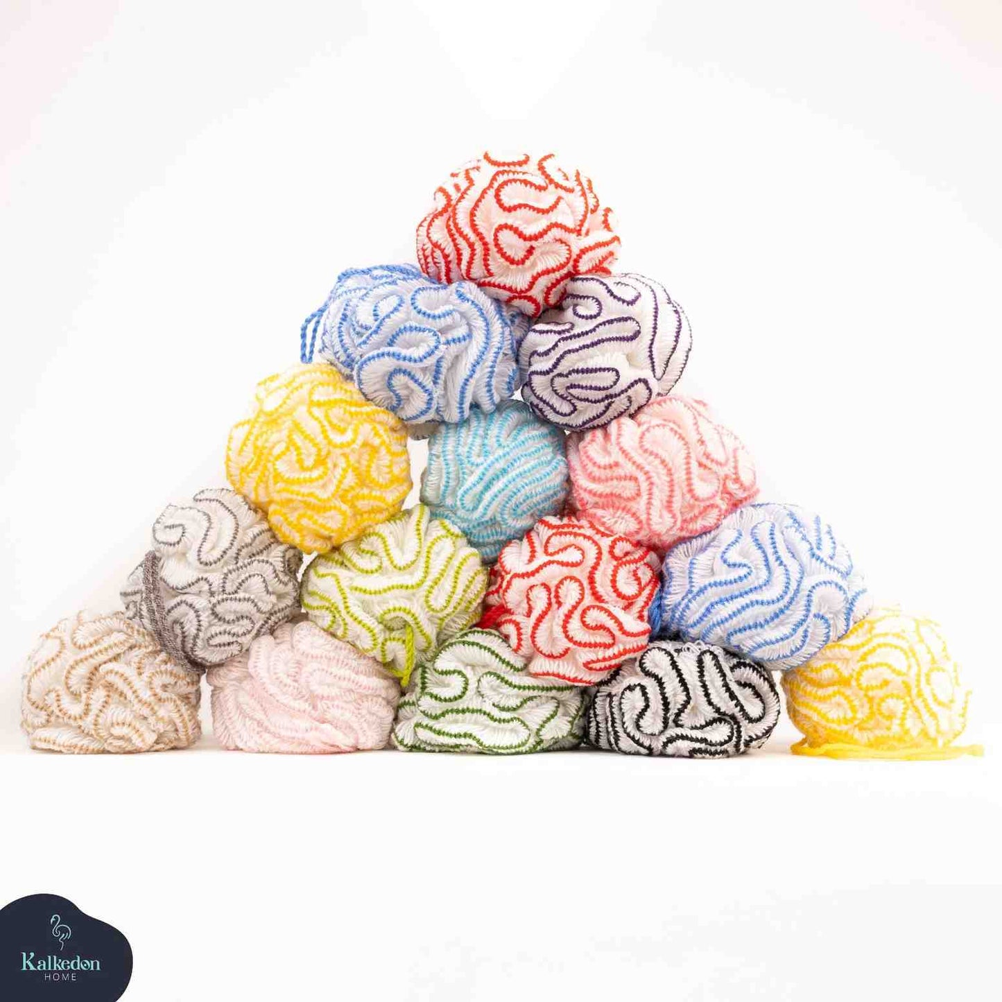 Organic Cotton Shower Pouf