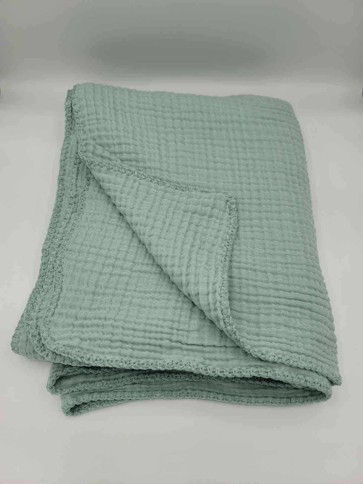 Quilted 4 Layers Muslin Blanket
